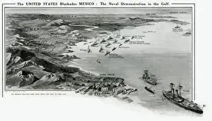 Zone Prints: US blockade of Mexico
