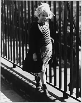 Blonde Girl / Railings