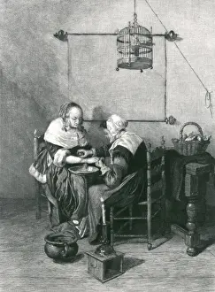 Letting Prints: Blood Letting C17 Woman