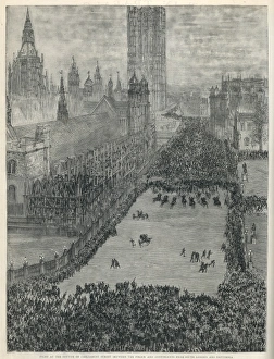 Bloody Sunday Riot - Parliament Street 1887 Bloody Sunday Riot - Parliament Street 1887