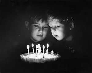 Birthdays Prints: Blowing out Candles
