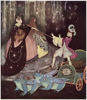Oct23 Prints: The Blue Bird, a French fairy tale