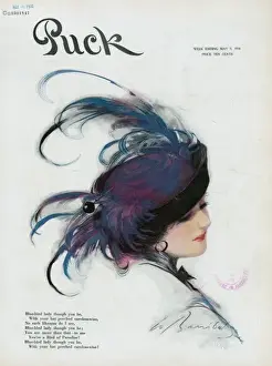 Careless Prints: Blue-bird lady though you be, with your hat perched careless