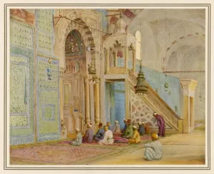 Moslems Prints: Blue Mosque, Cairo