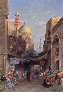 Origin Gallery: Blue Mosque (or the Aqsunqur Mosque) located in Cairo, Egypt