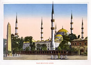 Ahmed Gallery: The Blue Mosque (The Sultan Ahmed Mosque) and Hippodrome
