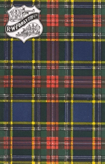 Images Dated 9th January 2017: Blue, Red, Green and Yellow Macbeth Tartan