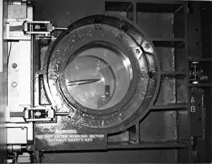 Blue Steel model in a wind tunnel