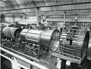 Mock Up Prints: Part of the Blue Streak electrical mock-up