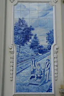 Blue Tiles, Avenida Arriaga, Funchal, Madeira