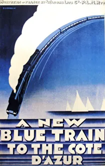Onslow Auctioneers Gallery: Blue Train to the Cote D Azur