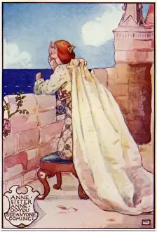 Rescuers Prints: From Bluebeard by Katharine Cameron