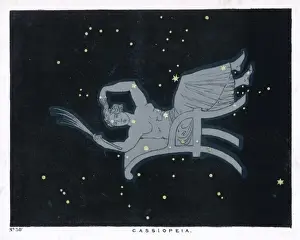 Constellation Prints: Blunt / Cassiopeia / Pl 30