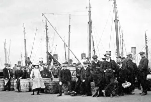 Blyth Prints: Blyth Fish Quay early 1900s