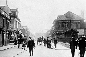 Blyth Prints: Blyth Turner Street early 1900s