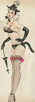 Images Dated 6th March 2017: Bo Peep - Murrays Cabaret Club costume design