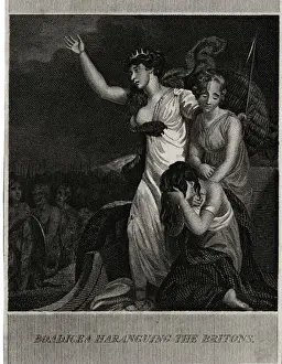 Daughters Prints: Boadicea Haranguing the Britons