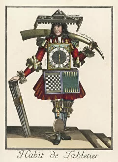 Chess Gallery: BOARD GAME SELLER 18C
