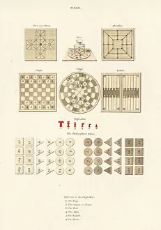 Chess Gallery: Board games of the 14th century