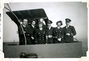 Images Dated 13th July 2016: On board HMS Queen Emma en route for Normandy, WW2