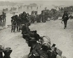 Hundred Prints: On board landing craft - D-Day - WW2
