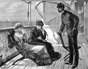 On board a Passenger Ship, 1883