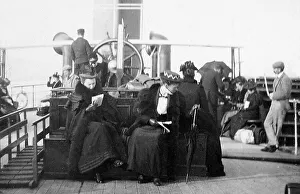 Doon Prints: On board a River Clyde steamer