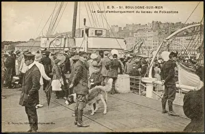 Boarding Folkestoneferry