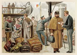Tilbury Prints: Boarding India Ship