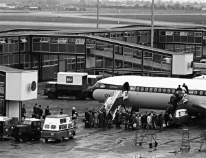 Runway Prints: Boarding a Plane 1960S