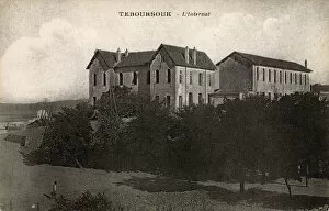 Tunisian Collection: Boarding school at Teboursouk, Tunisia, North Africa