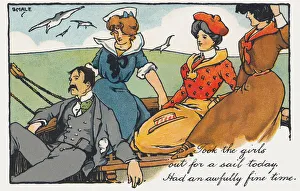 Images Dated 9th November 2020: Four in a Boat