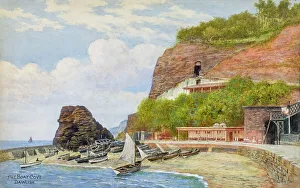 Dawlish Prints: The Boat Cove, Dawlish, South Devon