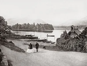 Boat house, Derwent Water, Keswick, Cumbria, c. 1870 s