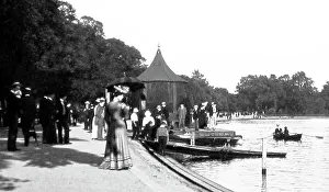 Serpentine Prints: The Boat House, The Serpentine, Hyde Park, London