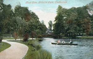 Boat Lake, Pittville Park, Cheltenham, Gloucestershire