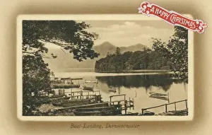 Derwentwater Prints: The Boat Landing - Derwentwater, Lake District, Cumbria