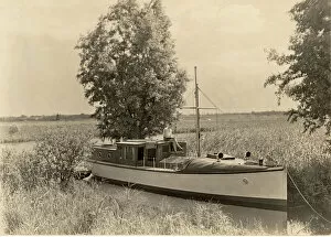 Anglia Gallery: Boat on the Norfolk Broads, 1930s