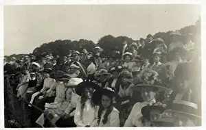 Reigate Prints: Boat Race Spectators, Caterham, Surrey