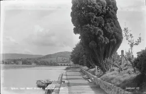 Powys Prints: The Boat Stage, Builth Wells