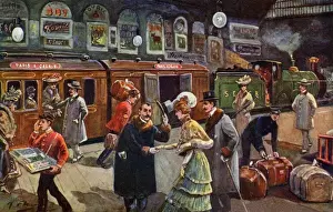 Charing Prints: Boat train to Paris