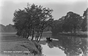 Derwent Prints: Boating on the Derwent River