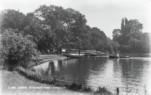 Lush Prints: Boating at Dulwich Park