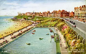 1947 Prints: Boating Lake, Bridlington, Yorkshire