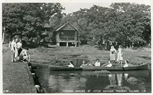 Ventnor Prints: Boating Lake, Little Canada Holiday Village, Wootton Bridge