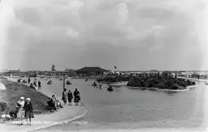 Skegness Prints: Boating Lake in Skegness