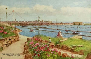 Affleck Collection: Boating Lake, St-Annes-on-Sea, Lancashire