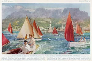 Boating Collection: Boating off Cape Town, South Africa