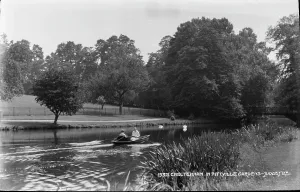 Waterway Prints: Boating in Pittville Gardens
