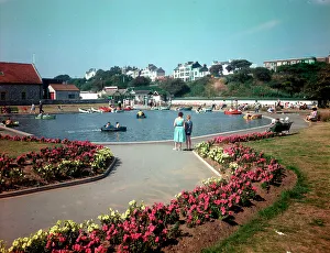 Exmouth Prints: The Boating Pool, Exmouth